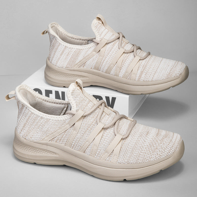 Damen Sportliche Freizeit-Sneaker mit elastischem Schnellschnürsystem R&B