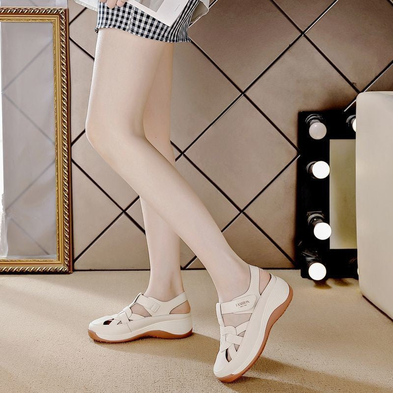 Damen Komfortable Sandalen mit verstellbarem Riemendesign und ergonomischer Sohle R&B