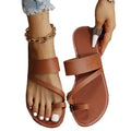 Damen Bequeme Freizeit-Sandalen mit modischem Riemendesign R&B