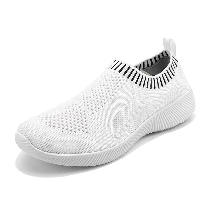 Damen Bequeme Slip-On Sneakers mit atmungsaktivem Obermaterial R&B