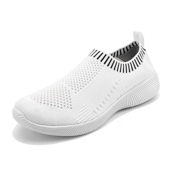 Damen Bequeme Slip-On Sneakers mit atmungsaktivem Obermaterial R&B