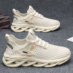 Damen Atmungsaktive Sport Sneakers mit dynamischem Sohlenprofil und flexiblem Mesh-Obermaterial
