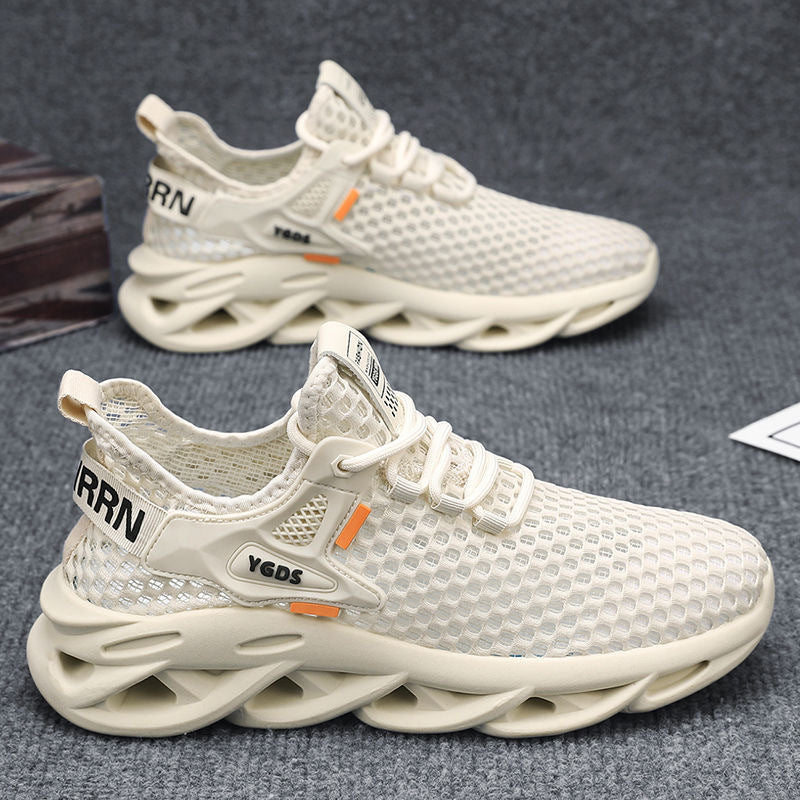 Damen Atmungsaktive Sport Sneakers mit dynamischem Sohlenprofil und flexiblem Mesh-Obermaterial
