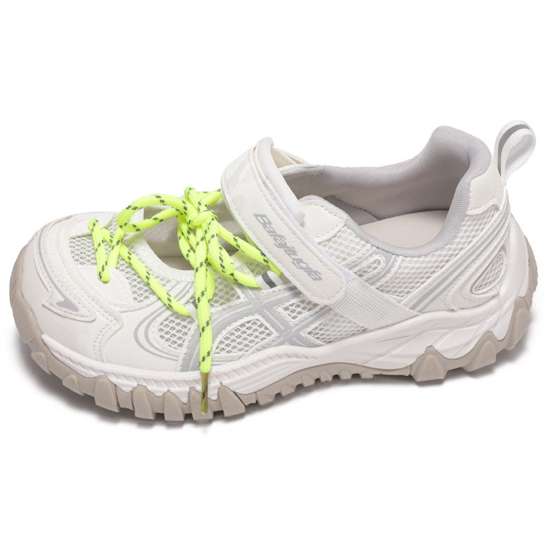 Damen Sportliche Sneakers mit atmungsaktivem Mesh-Obermaterial und rutschfester Sohle R&B