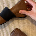 Damen Ballerina mit modernem Schnitt und elastischem Riemendesign