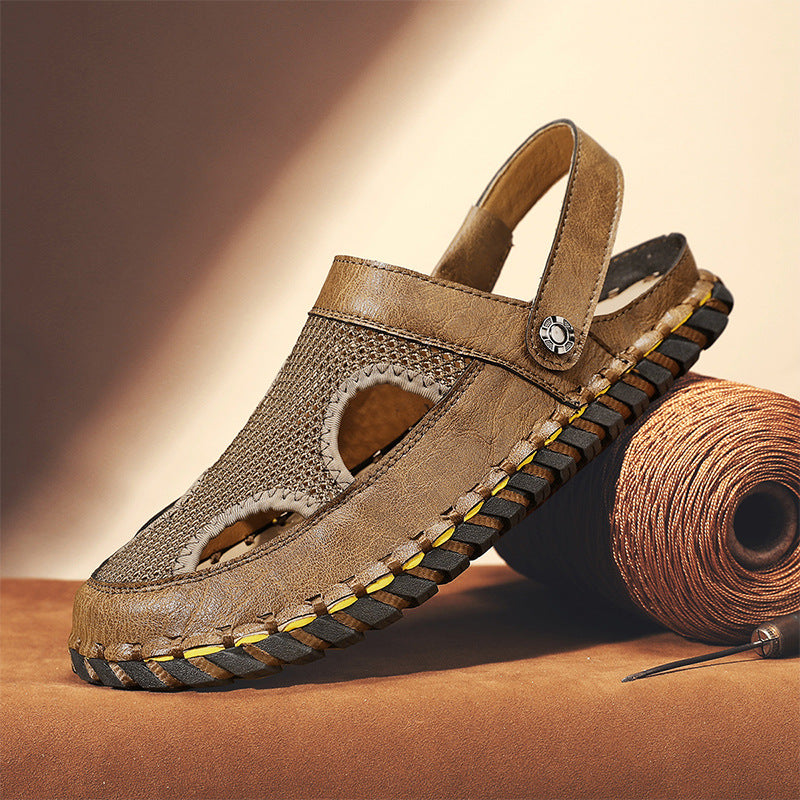 Damen Freizeit-Sandalen mit atmungsaktiver Netzstruktur und rutschfester Sohle R&B