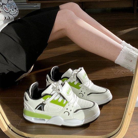 Damen Sportliche Sneaker mit atmungsaktiver Mesh-Oberfläche und integrierter Dämpfung R&B