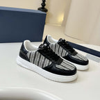 Damen Sneakers mit strukturierter Oberflächenkombination und gepolsterter Sohle R&B
