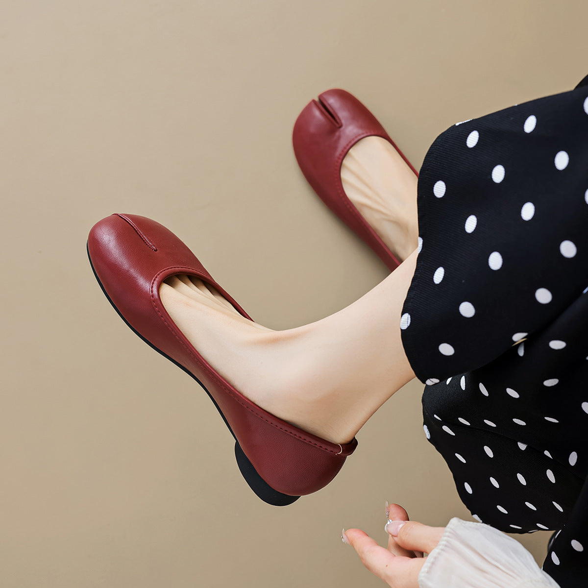 Damen Ballerinas mit elegantem Design und flexiblem Zehenbereich