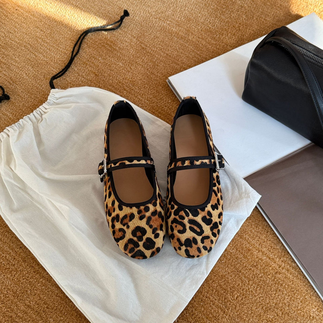 Damen Ballerinas mit verstellbarem Riemchen und gepolsterter Innensohle R&B