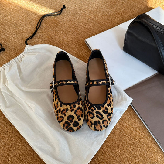 Damen Ballerinas mit verstellbarem Riemchen und gepolsterter Innensohle R&B