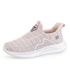 Damen Sneakers im sportlichen Design mit elastischem Schaft und rutschfester Sohle R&B