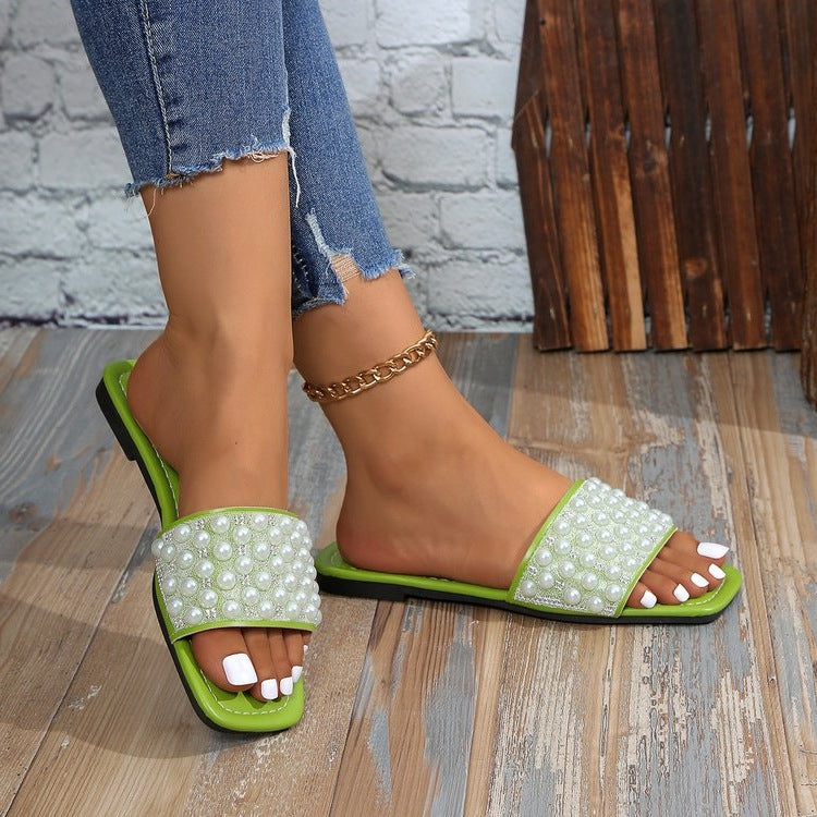 Damen Glamouröse Riemchen-Sandalen mit funkelnden Strassdetails R&B