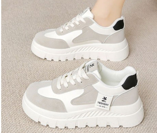 Damen Sportliche Plateau-Sneakers mit komfortabler Polsterung und robustem Obermaterial R&B