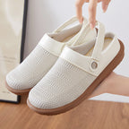 Damen Bequeme Clogs mit rutschfester Sohle und atmungsaktivem Obermaterial