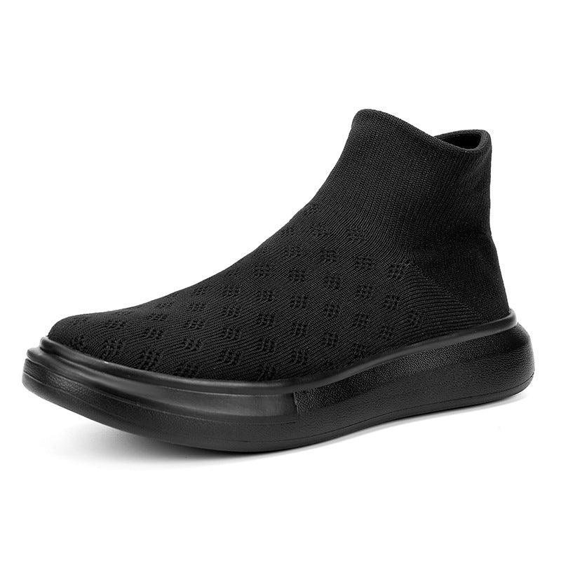 Damen Strick-Sneaker mit flexiblem Knöchelabschluss und atmungsaktiver Sohle R&B