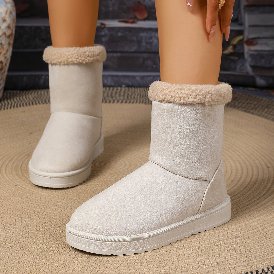 Damen Bequeme Winterstiefel mit kuscheligem Innenfutter R&B