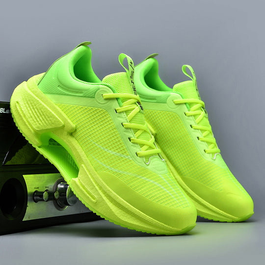 Damen sportliche Leichtathletik-Sneaker mit atmungsaktiver Mesh-Oberfläche R&B