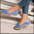 Damen luftige Clogs mit modischen Cut-Outs R&B