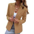 Damen moderner und eleganter Blazer mit strukturierter Textur