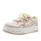 Damen Sneaker mit luftiger Mesh-Oberfläche und stoßdämpfender Sohle