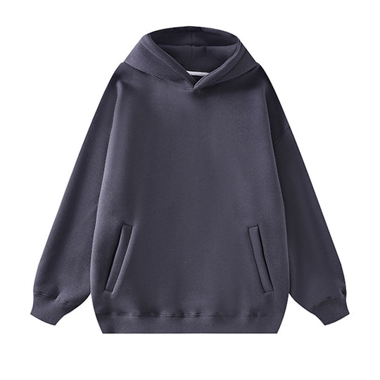 Damen lässiger Kapuzenpullover aus weichem Fleece mit praktischem Schnitt R&B