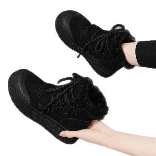 Damen Winterliche Sneaker Boots mit kuscheligem Innenfutter und rutschfester Sohle R&B