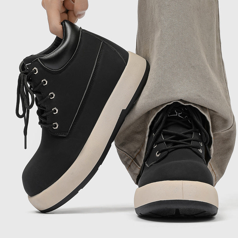 Damen Schnürboots mit robustem Obermaterial und dämpfender Sohle
