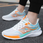 Damen Leichte und atmungsaktive Fitness-Sneaker mit flexiblem Dämpfungssystem R&B