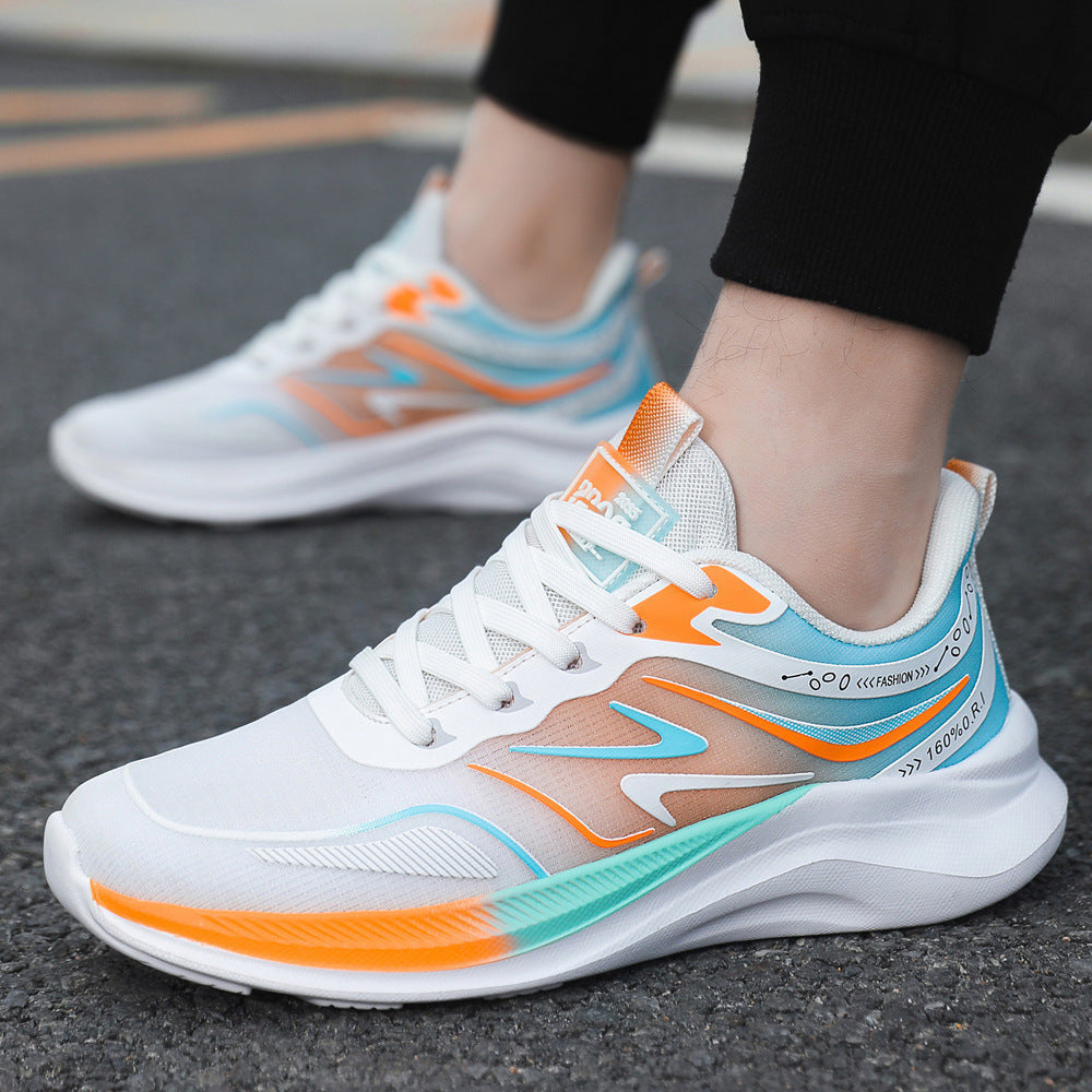 Damen Leichte und atmungsaktive Fitness-Sneaker mit flexiblem Dämpfungssystem R&B
