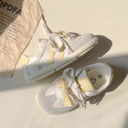 Damen Freizeit-Sneaker mit verspielter Applikation und atmungsaktiver Innenausstattung