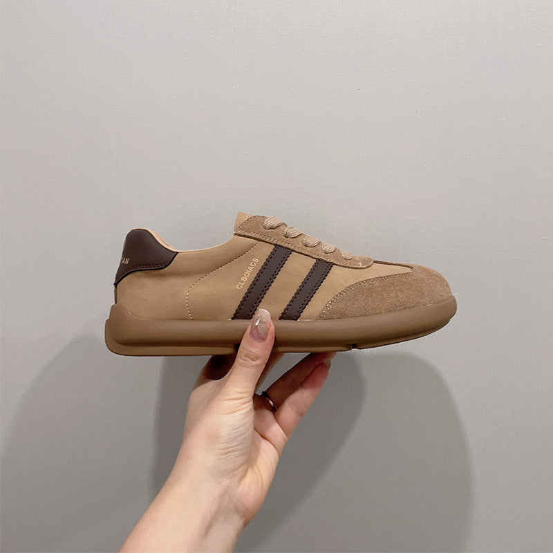 Damen Sportliche Sneaker aus hochwertigem Wildleder mit atmungsaktiver Konstruktion R&B