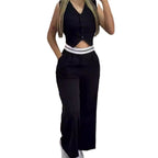 Damen Zweiteiliges Set mit tailliertem Blazer und schicker Hose R&B