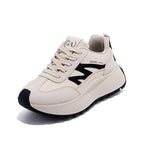 Damen sportliche Sneakers mit dämpfendem Fußbett und rutschfester Sohle R&B