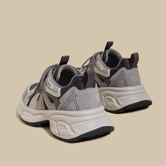 Damen Sportliche und atmungsaktive Sneakers mit dämpfender Sohle R&B