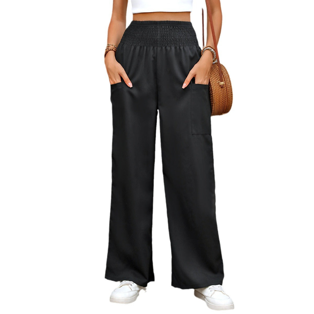 Damen weite entspannte Hose R&B