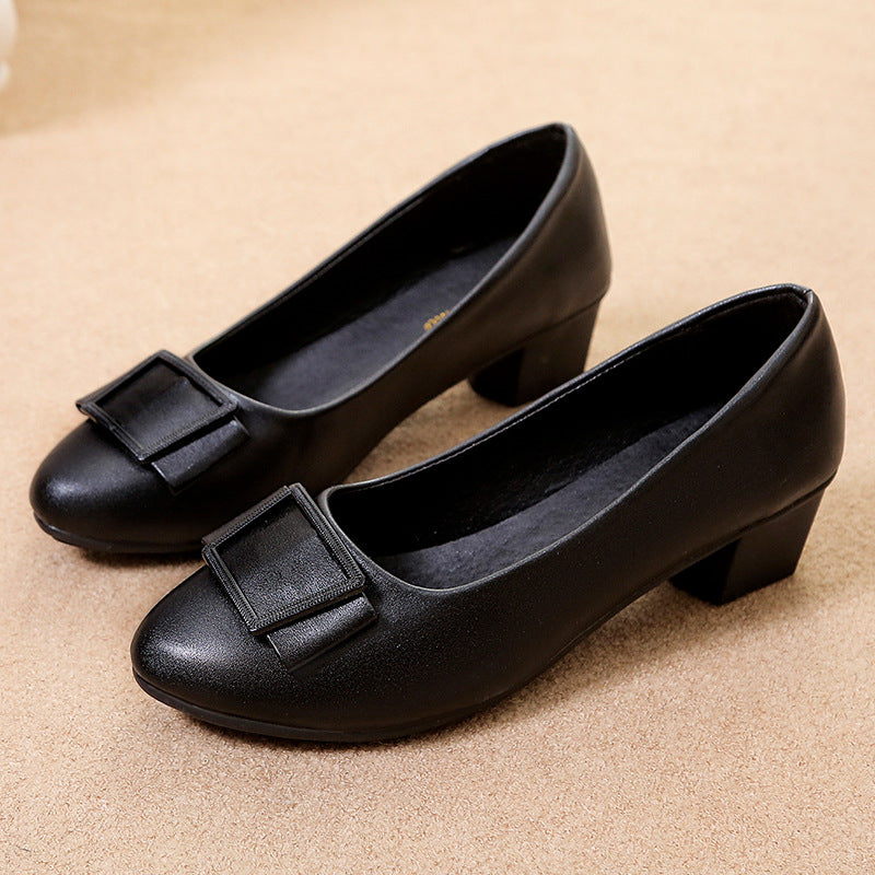 Damen elegante Pumps mit dekorativem Schleifenakzent und komfortabler Sohle R&B