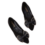 Damen Ballerinas mit elegantem Schleifen-Design R&B