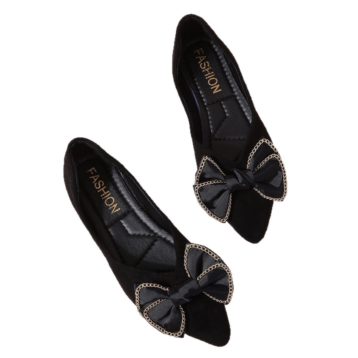 Damen Ballerinas mit elegantem Schleifen-Design R&B