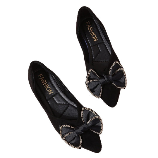 Damen Ballerinas mit elegantem Schleifen-Design R&B