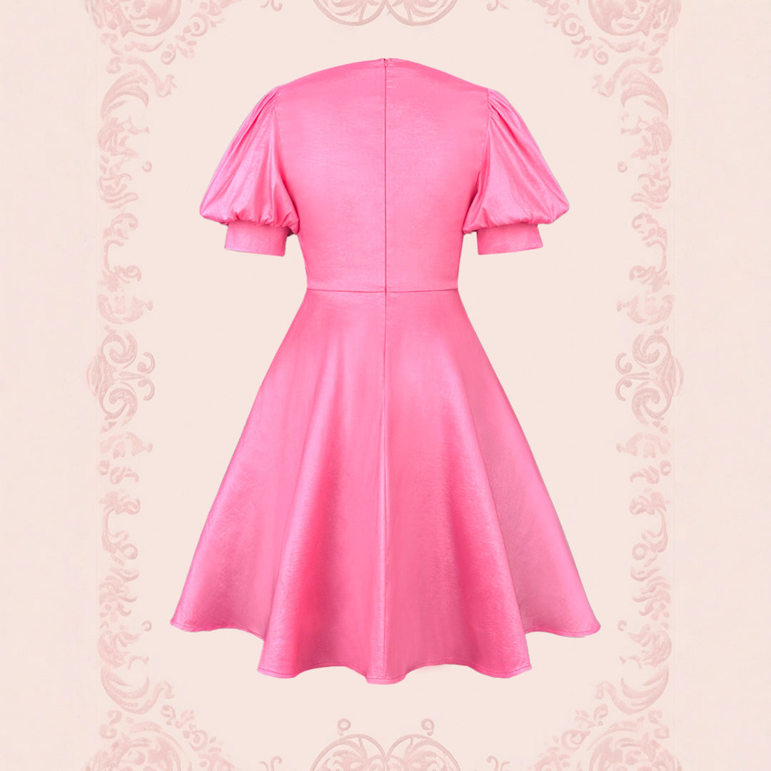 Damen festliches Kleid mit herzförmigem Oberteil und taillierter Silhouette R&B