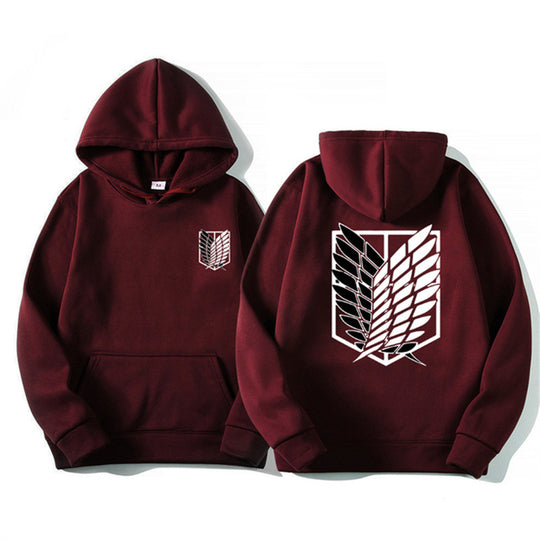 Damen Kapuzenpullover mit klassischem Anime-Motiv R&B