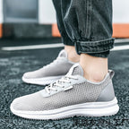Damen Sportliche Mesh-Sneaker mit rutschfestem Sohlenprofil R&B
