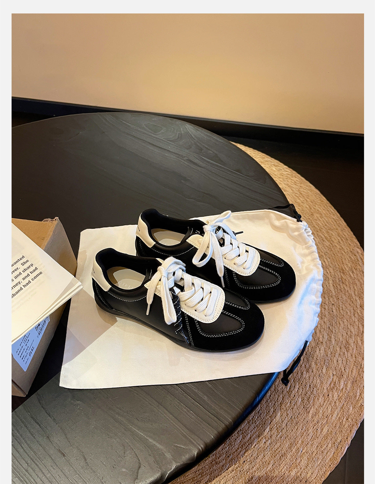 Damen Sportliche Sneakers mit atmungsaktivem Obermaterial und stylischen Schnürdetails R&B