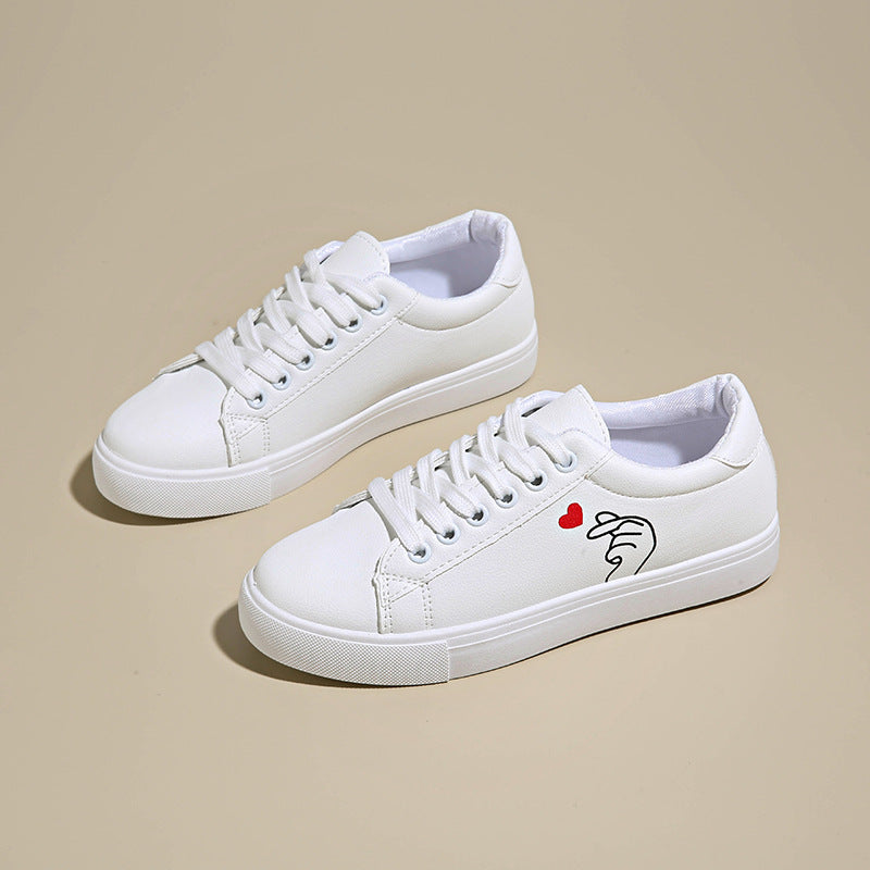 Damen Sneakers mit elegantem Logo und bequemer Sohle R&B