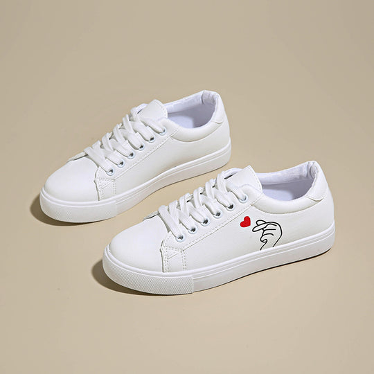 Damen Sneakers mit elegantem Logo und bequemer Sohle R&B