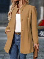 Damen klassischer und eleganter Mantel R&B