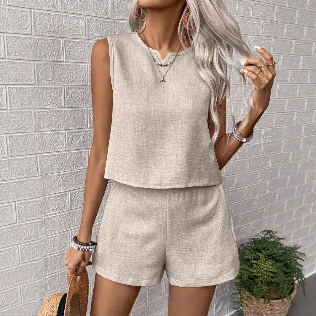 Damen Sommerliches Zweiteiliges Outfit R&B