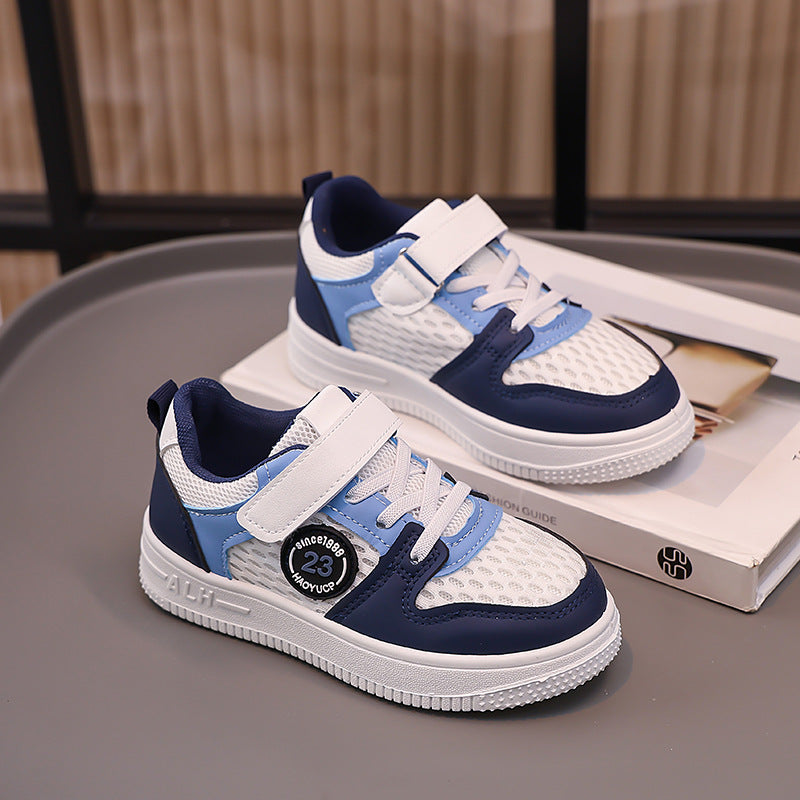 Damen Sportliche Sneaker mit atmungsaktiver Mesh-Oberfläche und praktischem Klettverschluss