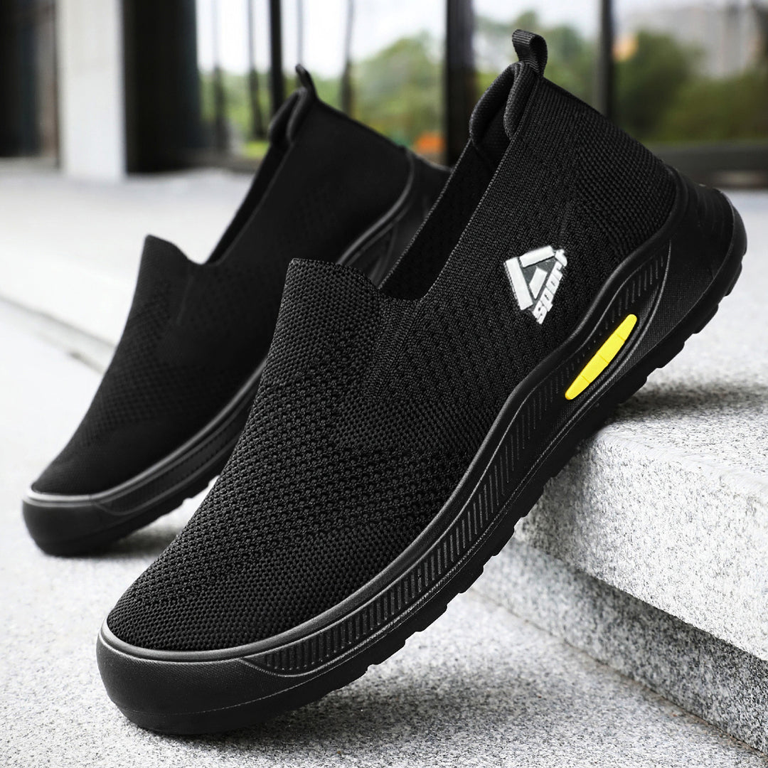 Damen Elastische Slip-On Sportschuhe R&B